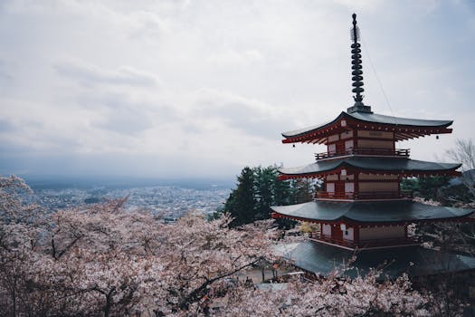 Onsen Hotels in Japan with Beautiful Sakura Views