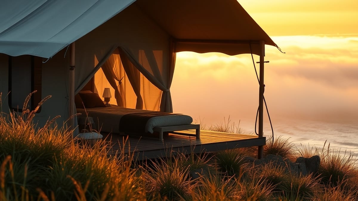 glamping in California