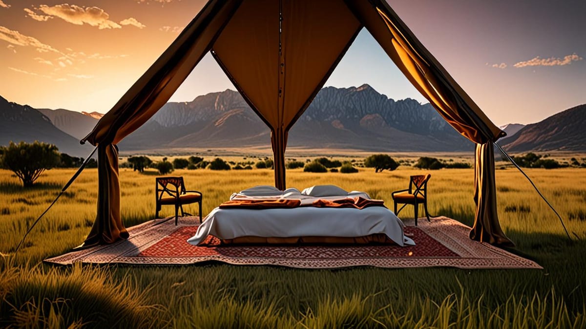 best season for glamping