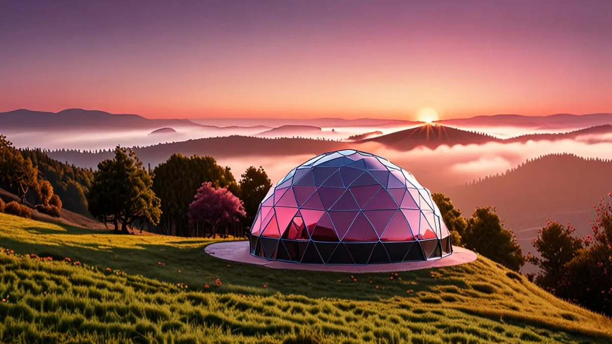 glamping tent