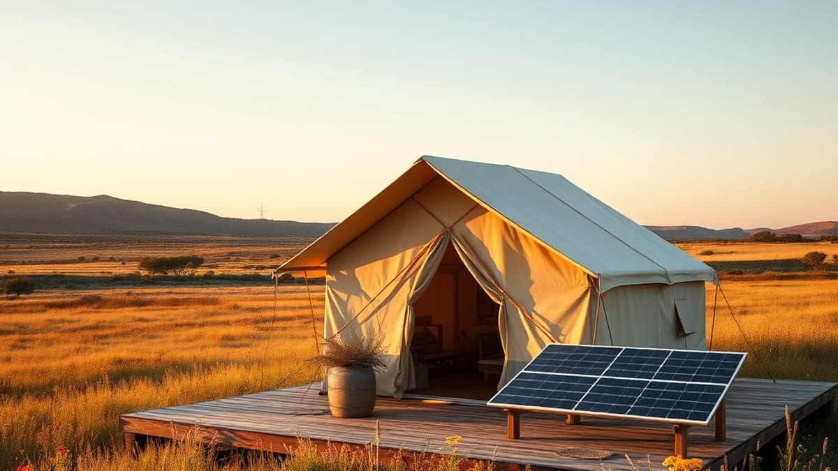 eco-friendly glamping