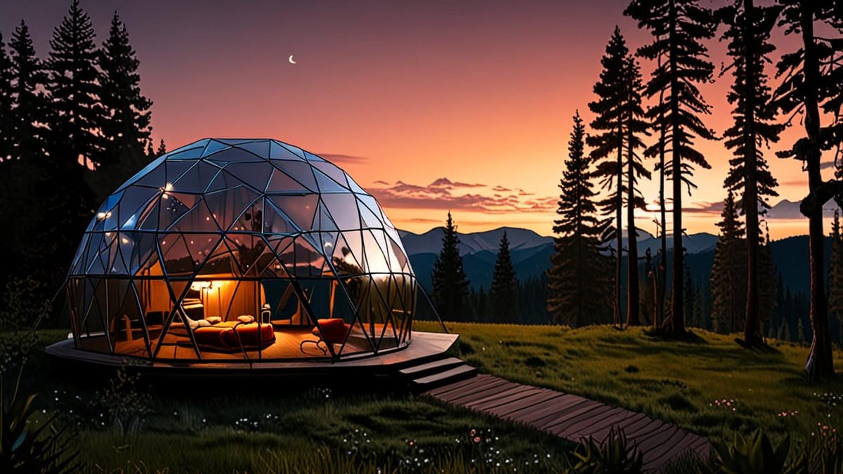 glamping domes vs safari tents