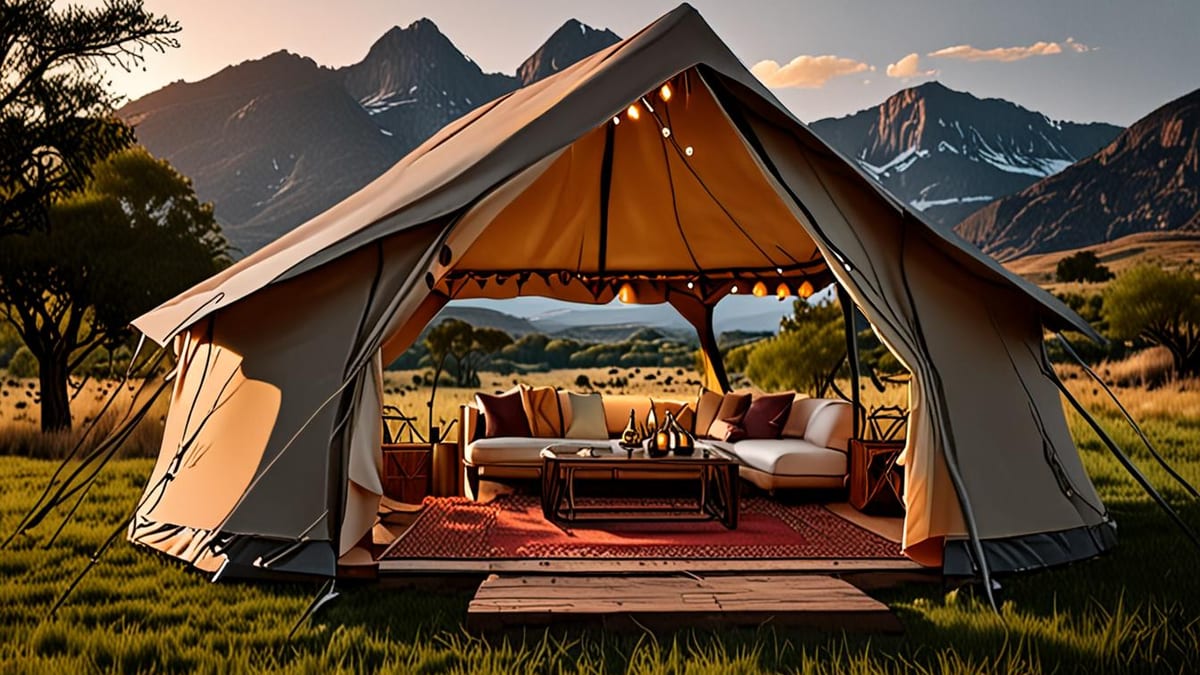 glamping for beginners