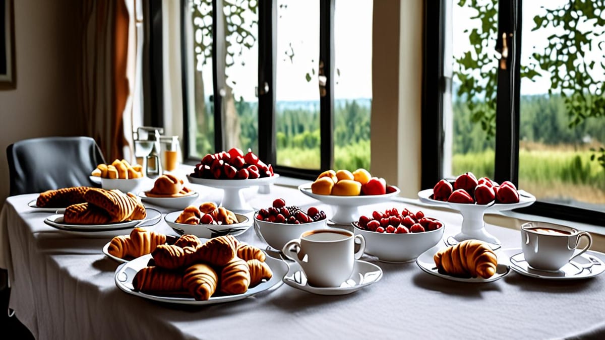 hotel breakfast