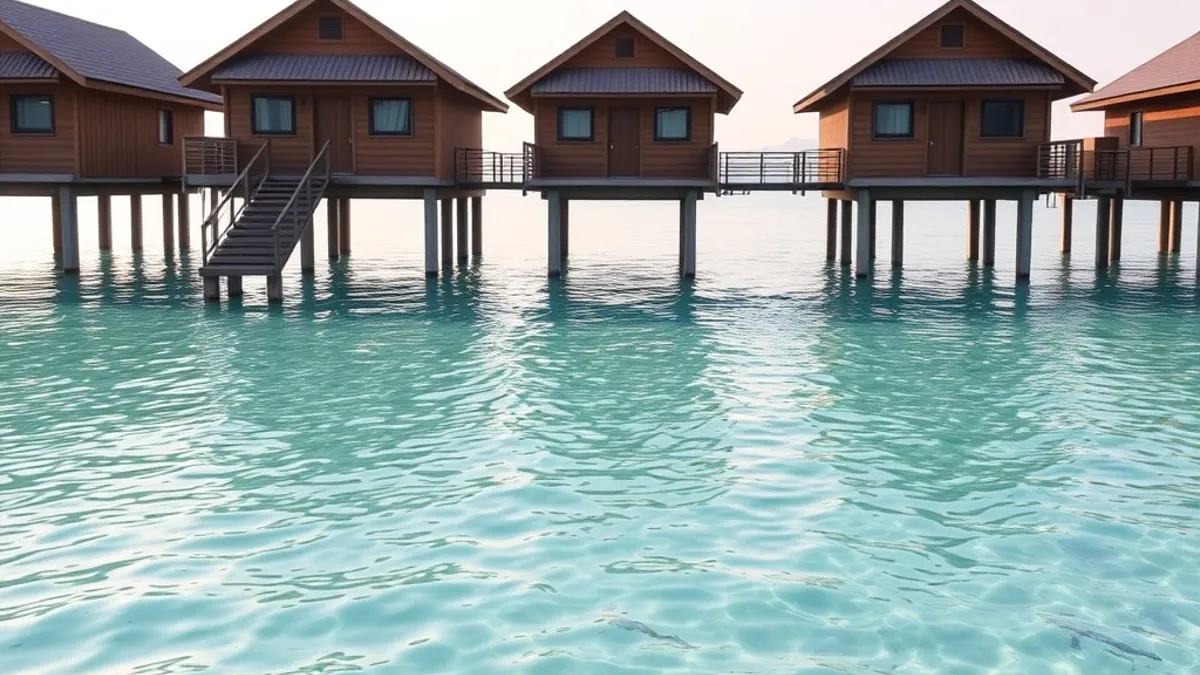 Maldives resorts vs overwater villas