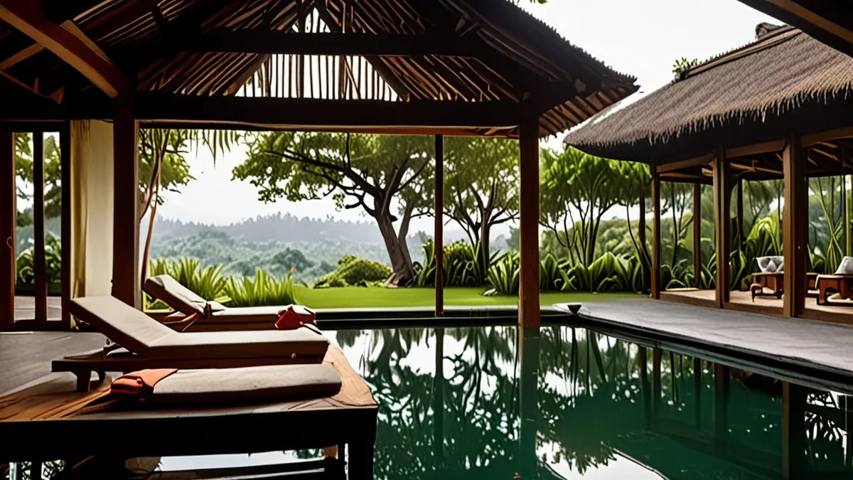 private pool villa in Bali
