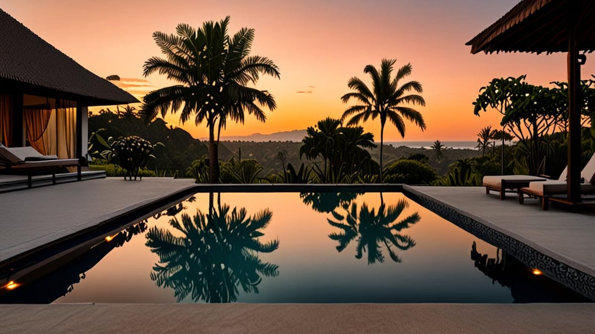 private pool villa in Bali