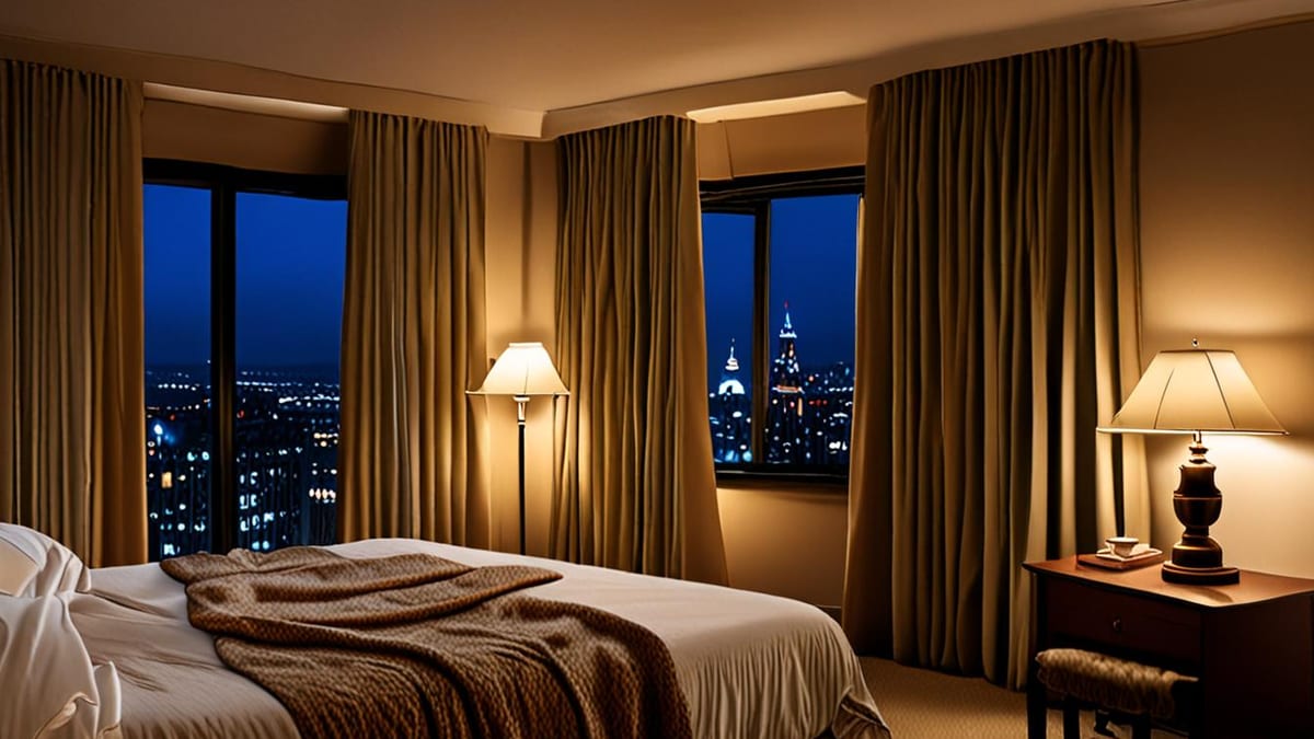 sleep better in a hotel