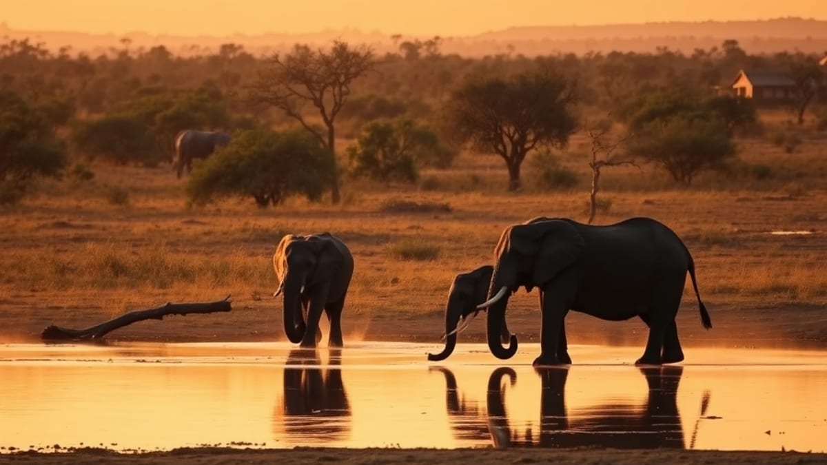 two-country safari lodge trip
