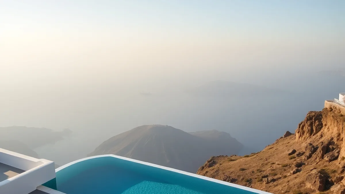 Villa vs Hotel in Santorini