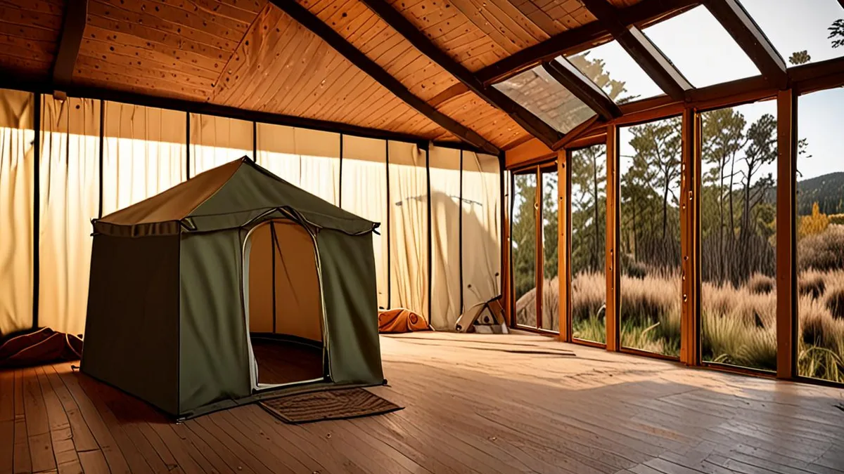 glamping sites facilities