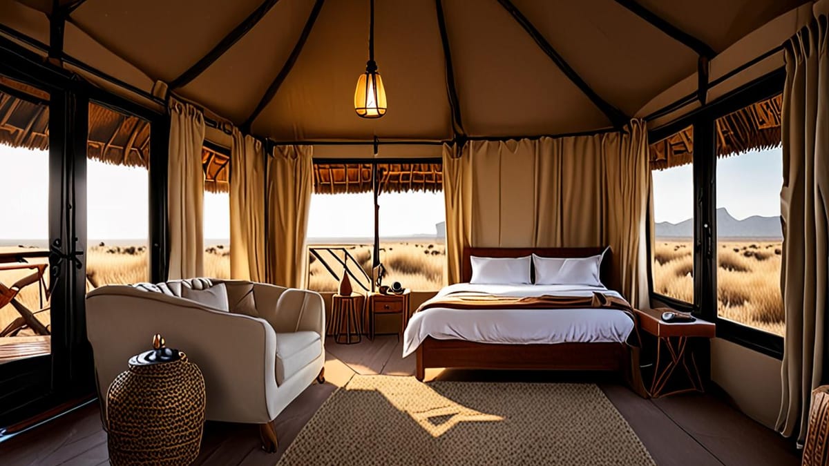 glamping sites facilities