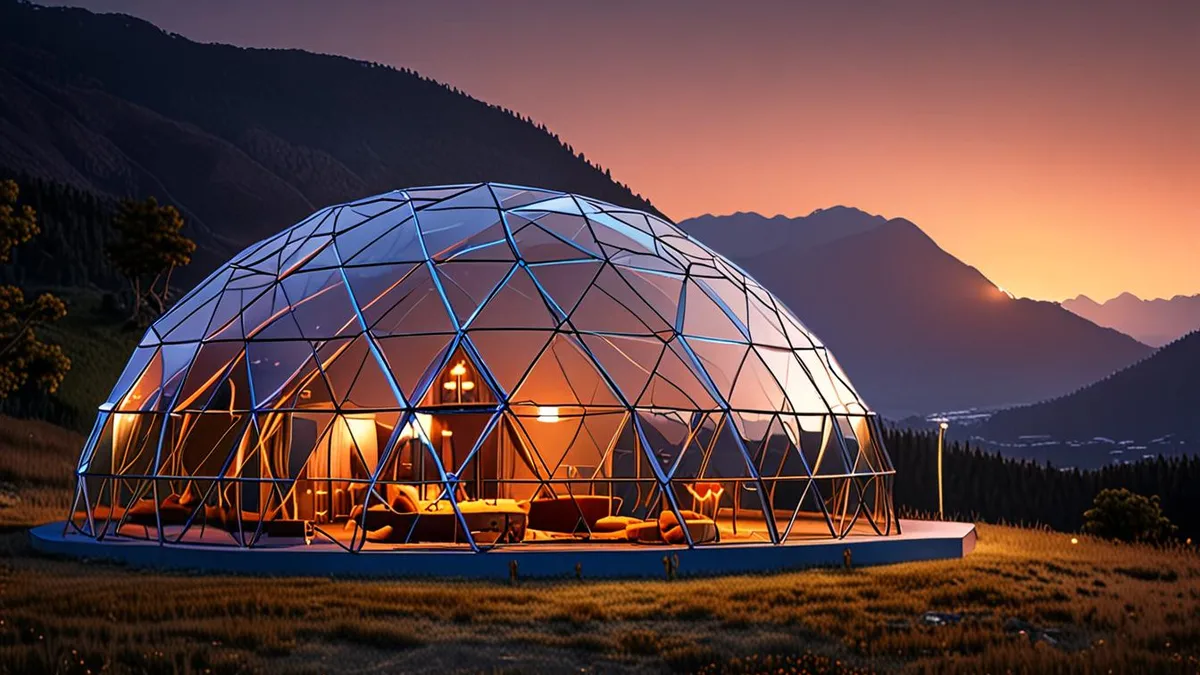 what is glamping