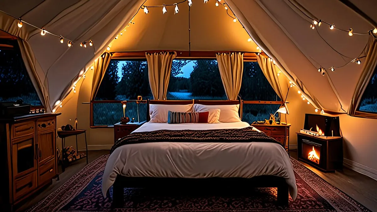 first glamping trip