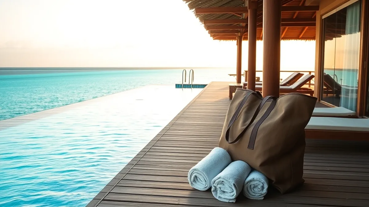 resort vacation packing