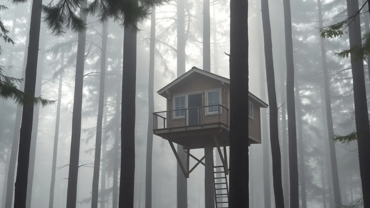 yurts vs cabins vs treehouses